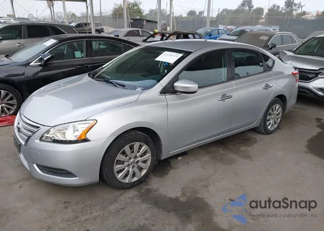 2015 Nissan Sentra S from USA, damaged, VIN 3N1AB7AP4FY226997